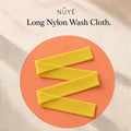 Long Nylon Wash Cloth (Yellow)