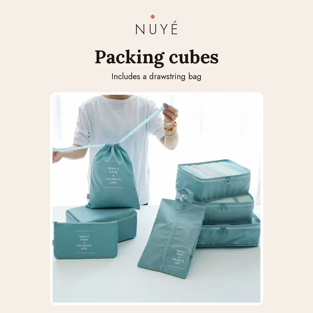 Packing Cubes – 7 Piece Set