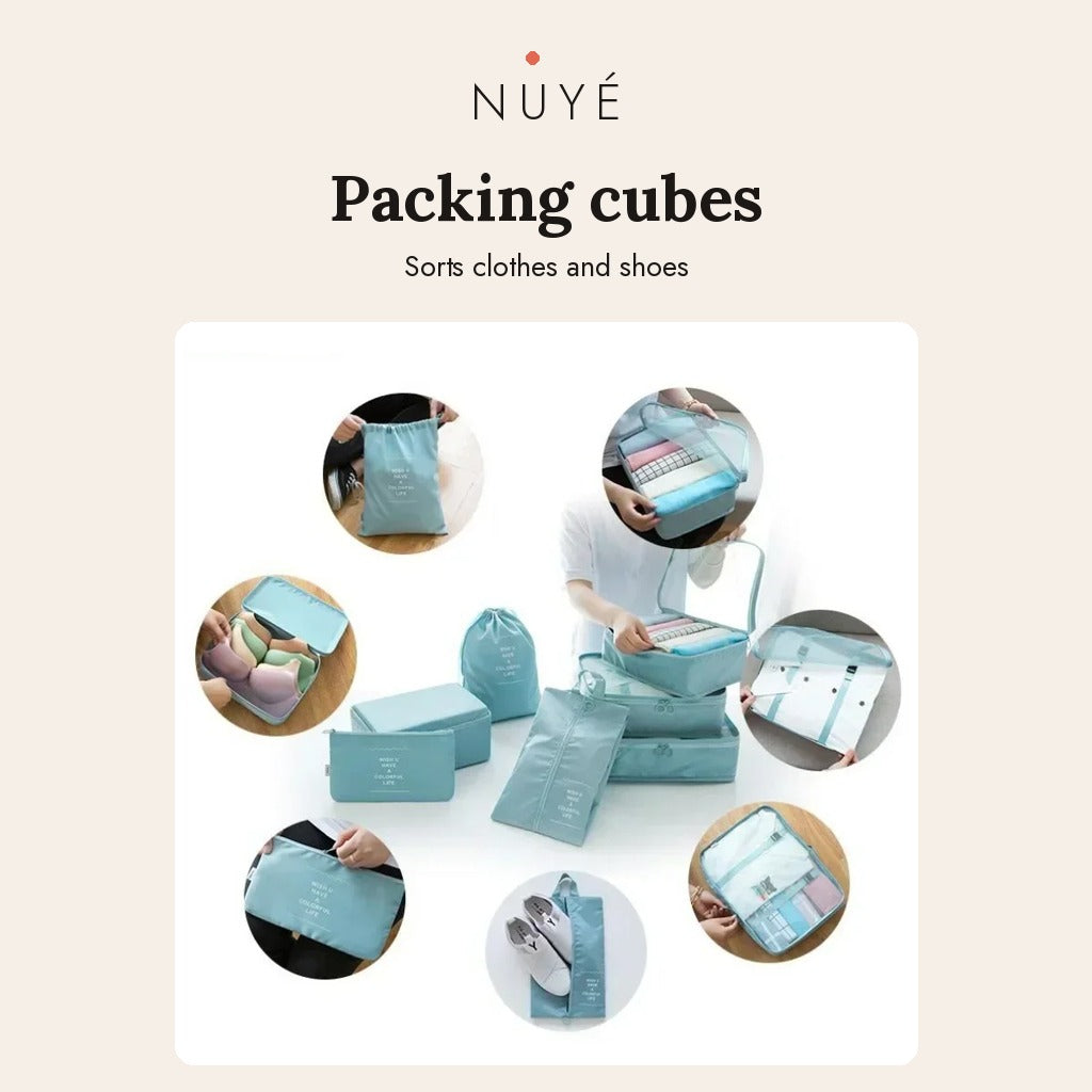 Packing Cubes – 7 Piece Set