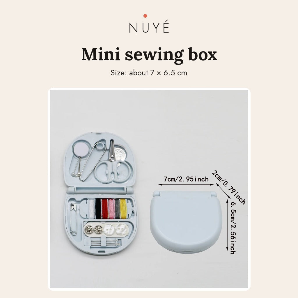 Mini Travel Sewing Kit Box