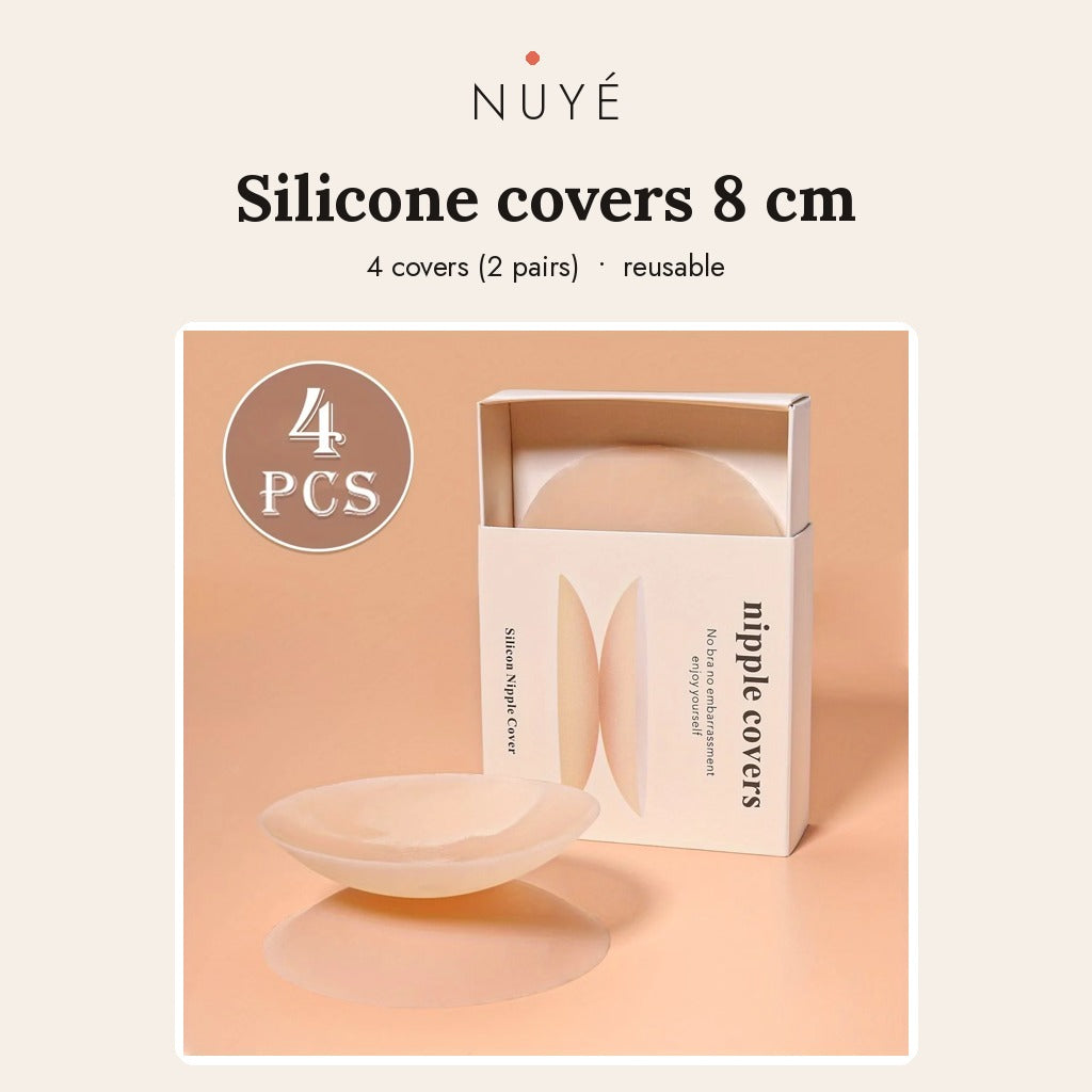 Silicone Nipple Covers 8 cm – 4 Pack
