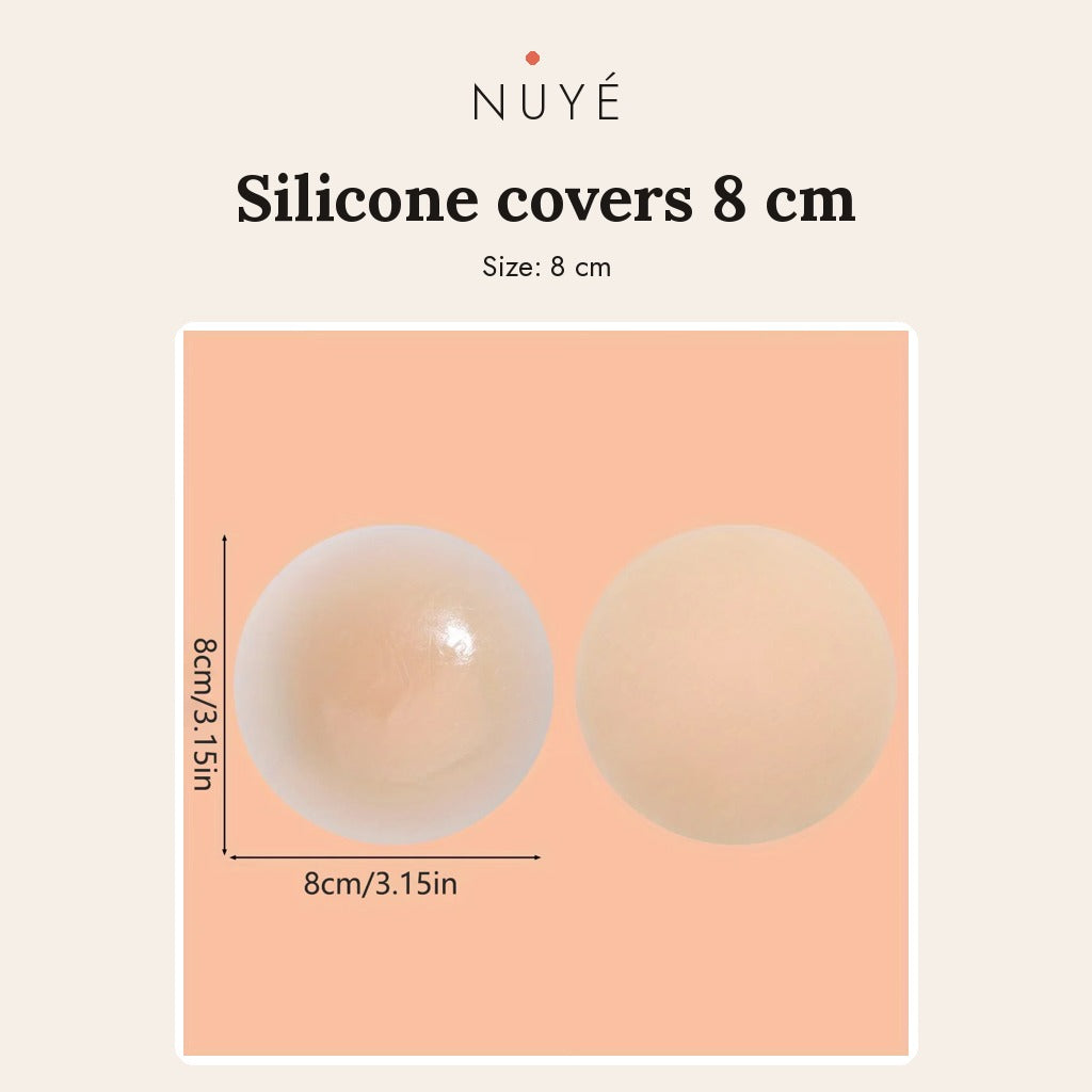 Silicone Nipple Covers 8 cm – 4 Pack