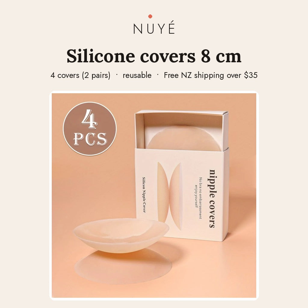 Silicone Nipple Covers 8 cm – 4 Pack