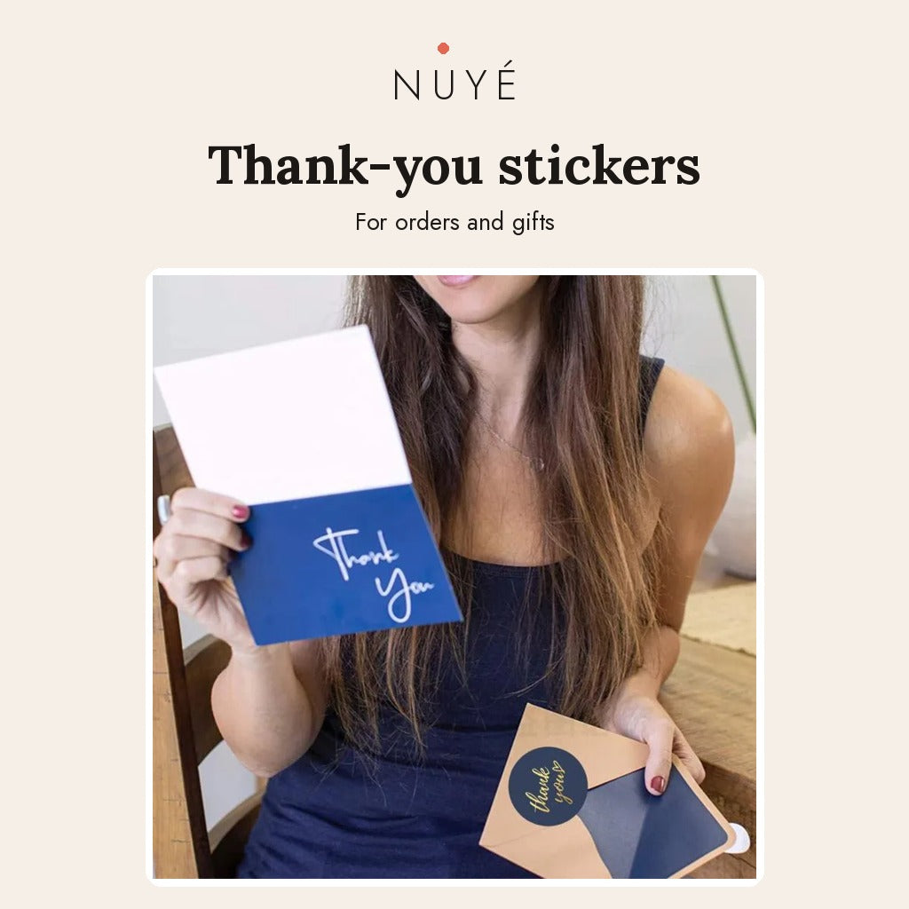 Thank-You Stickers 1in – 2 Rolls