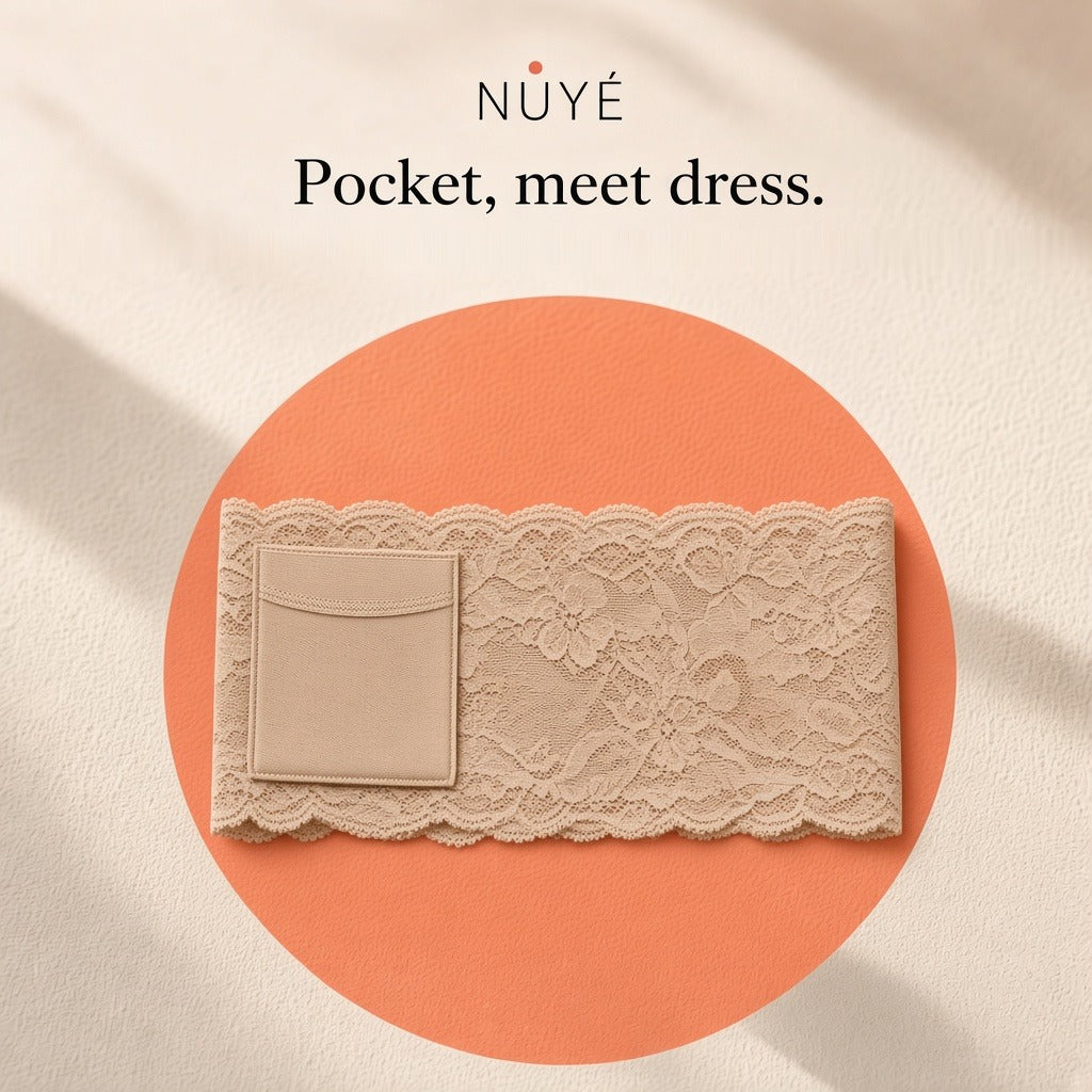 Lace Thigh Band with Pocket