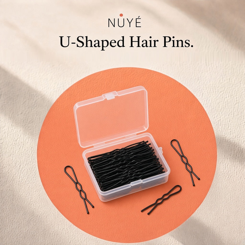 U-Shaped Hair Pins (50 Pack)
