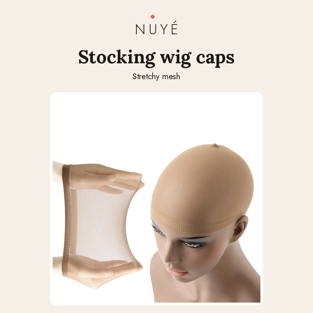 Stretch Wig Caps – 12 Pack